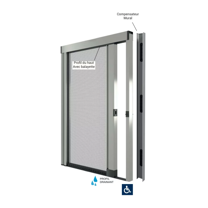 Moustiquaire Enroulable Laterale Porte Fenetre